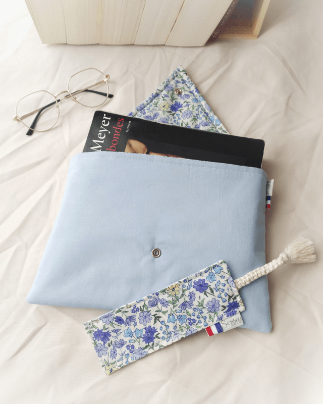 Pochette à Livre Liberty Bleu