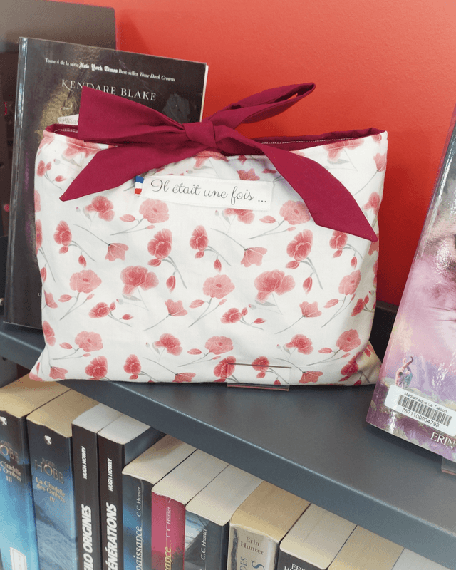 Pochette à Livre "Champ de Coquelicots" - Collection Limitée