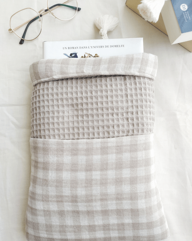 Pochette à Livre "Douceur" - Housse de Protection pour Transporter Vos Romans Préférés