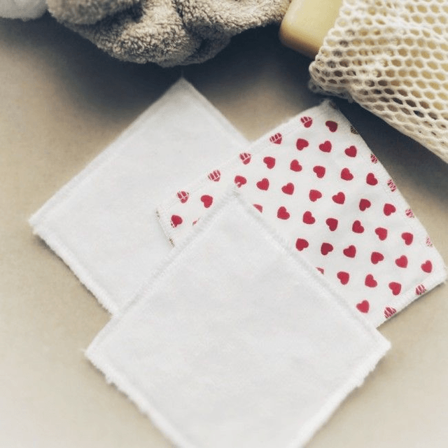 Lot de 3 lingettes lavables en bambou certifiées Oeko-Tex