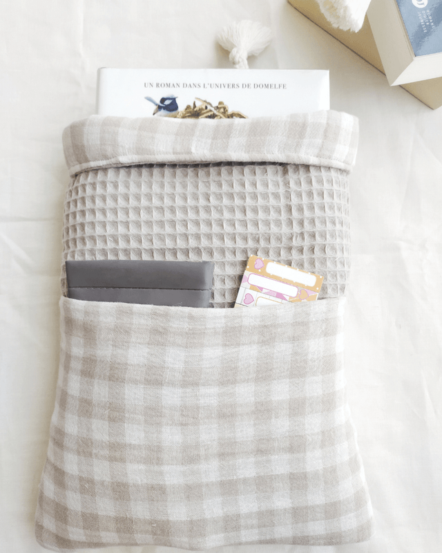 Pochette à Livre "Douceur" - Housse de Protection pour Transporter Vos Romans Préférés