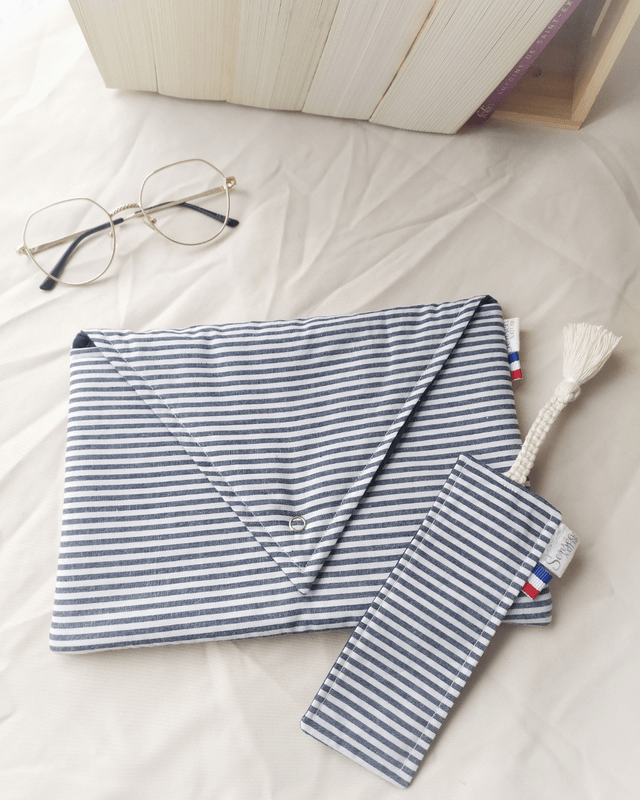 Pochette à Livre Marinière