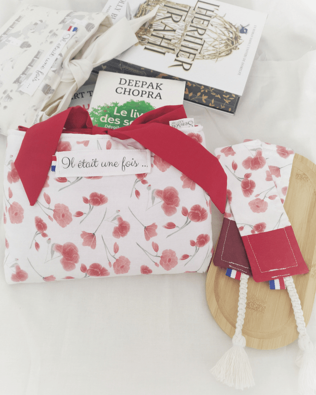 Pochette à Livre "Champ de Coquelicots" - Collection Limitée