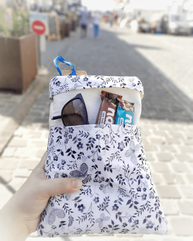 Pochette à Livre "La Romantique" - Housse de Protection pour Transporter Vos Romans Préférés 