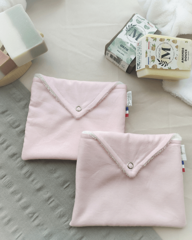  Pochette à Savon Rose
