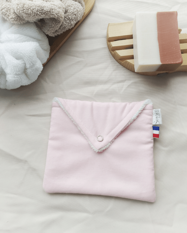  Pochette à Savon Rose