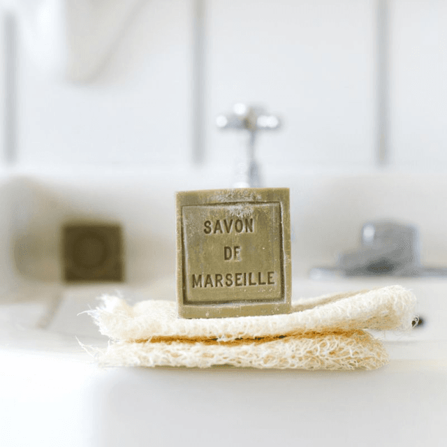 Véritable Savon de Marseille à l&#039;huile d&#039;olive - Cube 300 g - En vrac