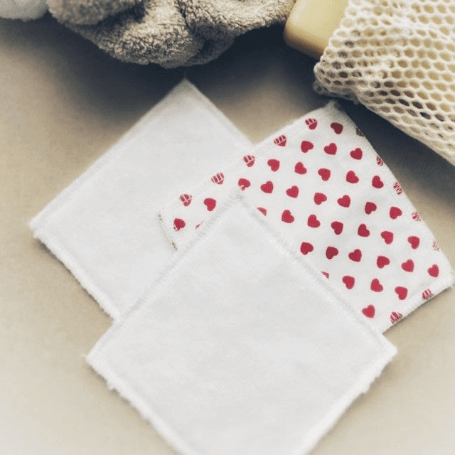 Lot de 3 lingettes lavables en bambou certifiées Oeko-Tex