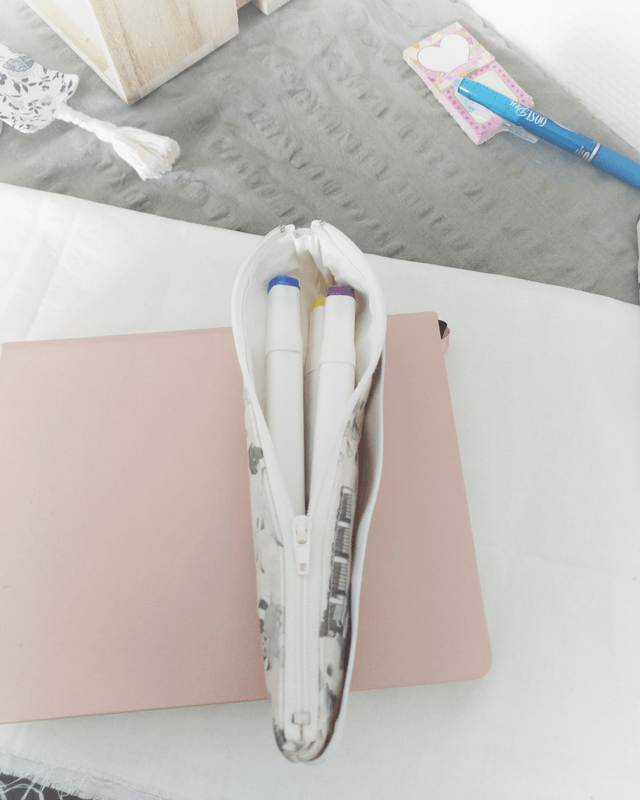 Trousse Élastique pour Carnet "Balade en Baie de Somme"